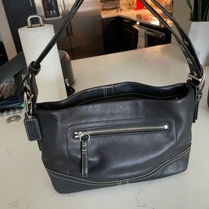 Black Coach Shoulder Bag